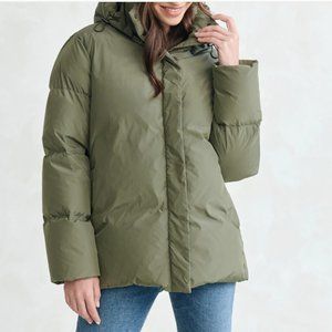 Jenni Kayne Puffer Coat / Sage / Size S / New w/out Tags